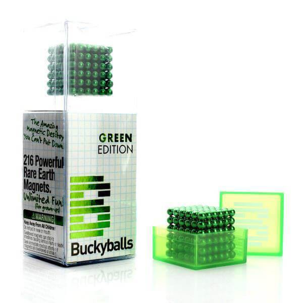 Original Buckyballs Magnetic Balls Puzzles Green,216pcs balls - Buckyballsstore