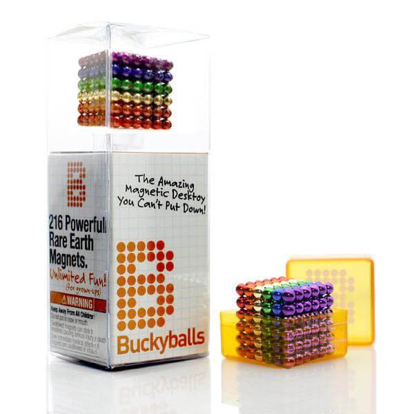 Rainbow multicolour buckyball,neocube magnet balls - Buckyballsstore