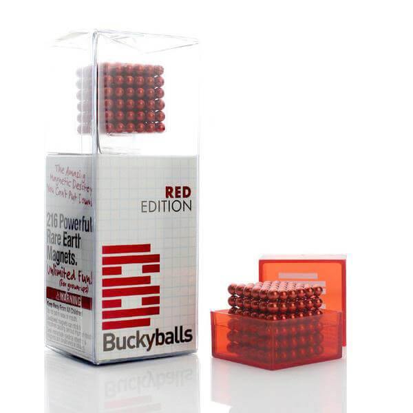 Original Buckyballs Magnetic Balls Puzzles Red, 216pcs balls - Buckyballsstore